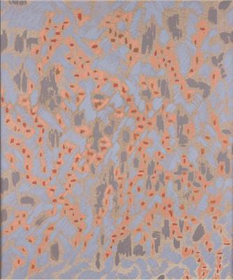 Sample artwork by Alan Gussow (1931 - 1997), known for modernist-leaning landscape-botanics, stormy seas - View similar artists and auction records